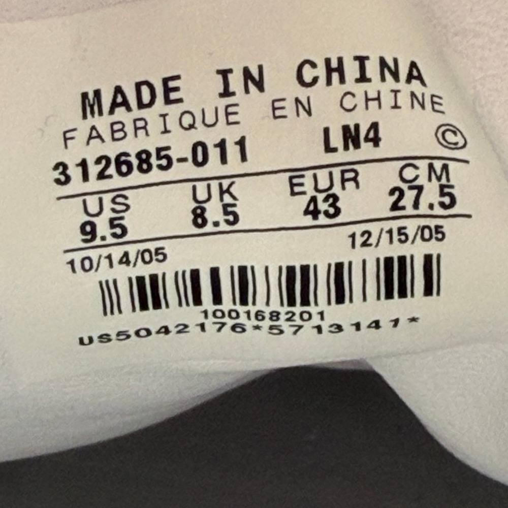 Nike Air Force 1 Supreme Seamless Ostrich Mens 9.5 Rare Shoes Sneakers Project - Picture 6 of 8